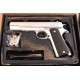 Страйкбольный пистолет G.13S COLT1911 Classic silver (Galaxy) СПРИНГ